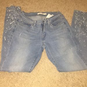 Levi’s Acid Spot 710 Super Skinny Jeans